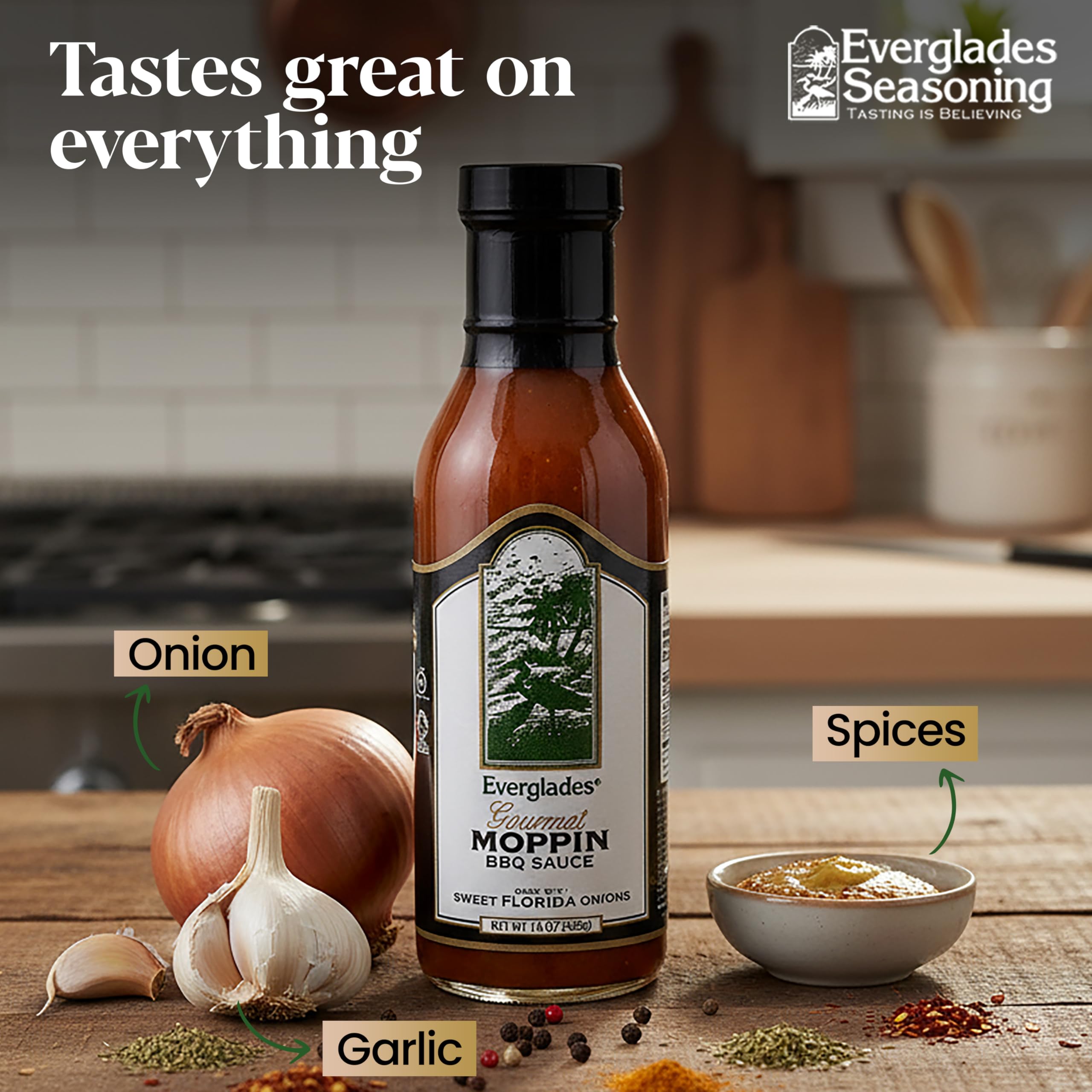 Amazon.com : Everglades Moppin' BBQ Sauce - Southern Florida BBQ